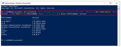 how to check dotnet version.
